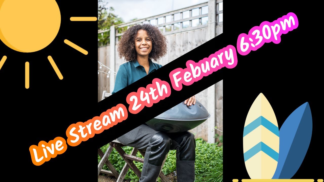 Sideways Rain, Pilau Rice and Dennis The Menace - Live Interactive Handpan Improvisation (24/02/22)