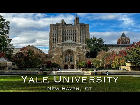 Yale University Campus Tour 2023 | 4k video