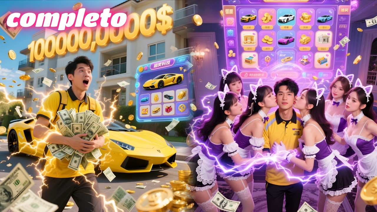 Con el Reembolso 100x, un abandonado gana un apartamento de billones y atrae un harén.