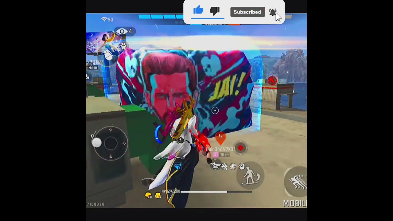 Free Fire 🔥 Girls Character's Gameplay☠️☠️☠️☠️ 