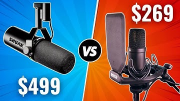 Shure SM7DB vs Rode NT1: Which Mic Should You Buy?