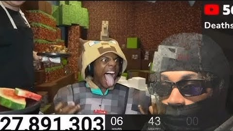 🔴iShowSpeed & Kai Cenat Are Garbage At Minecraft