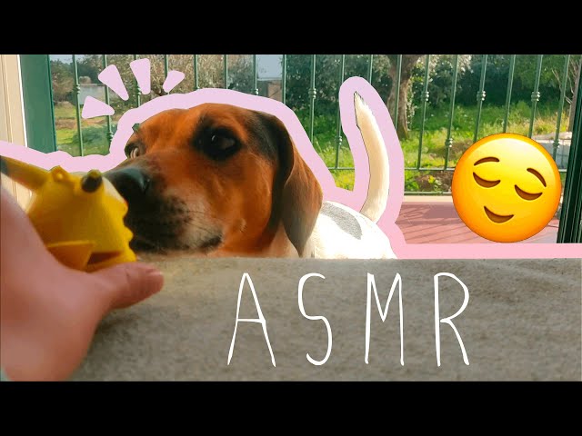 my first asmr video - trying out some triggers (outdoor sounds, no talking)