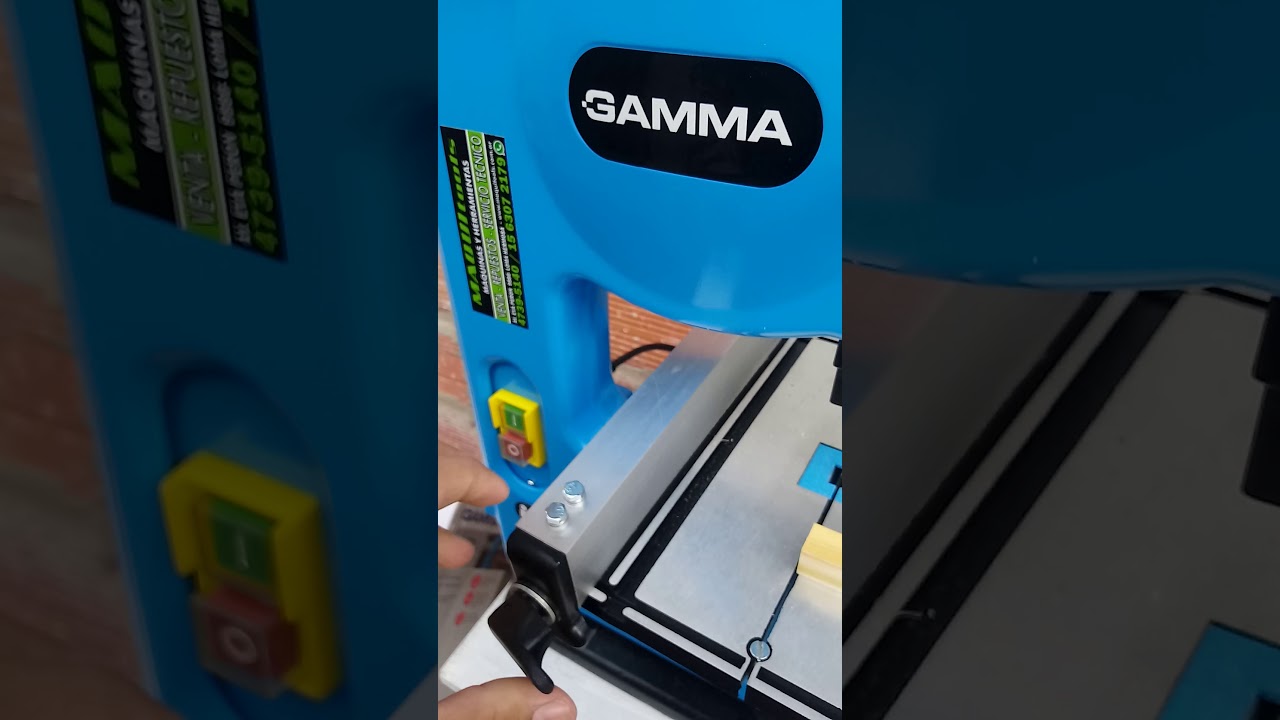 SIERRA SIN FIN DE BANCO GAMMA MODELO 121 - YouTube