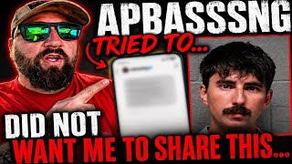 APbassing Did NOT want me Posting this....😳