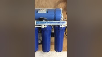 Whole House Reverse Osmosis Water Filter System, part 2 Detail configuration in basement