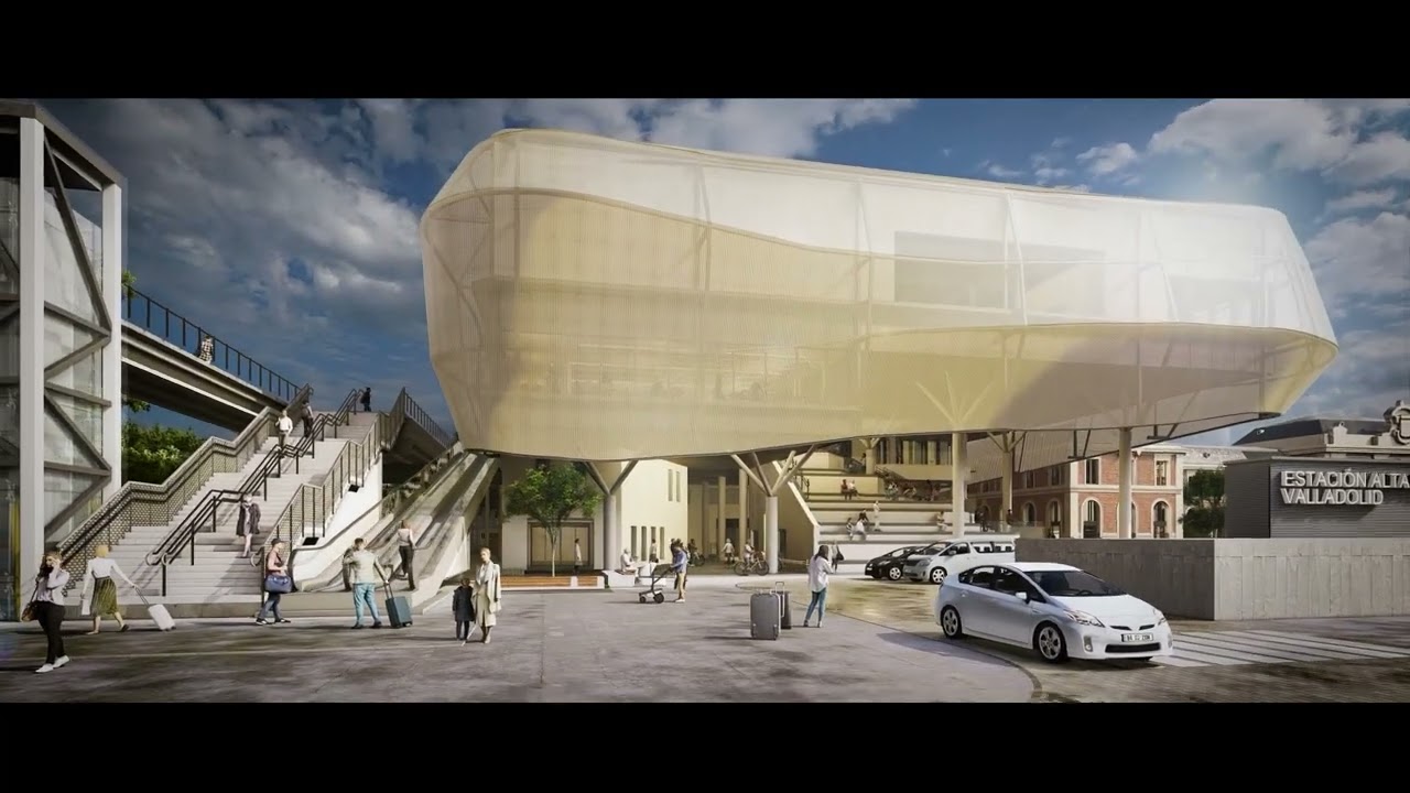 Nueva estación de tren de Campo Grande de Valladolid