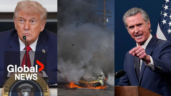 LA protests: California sues Trump administration as president endorses Newsom's arrest
