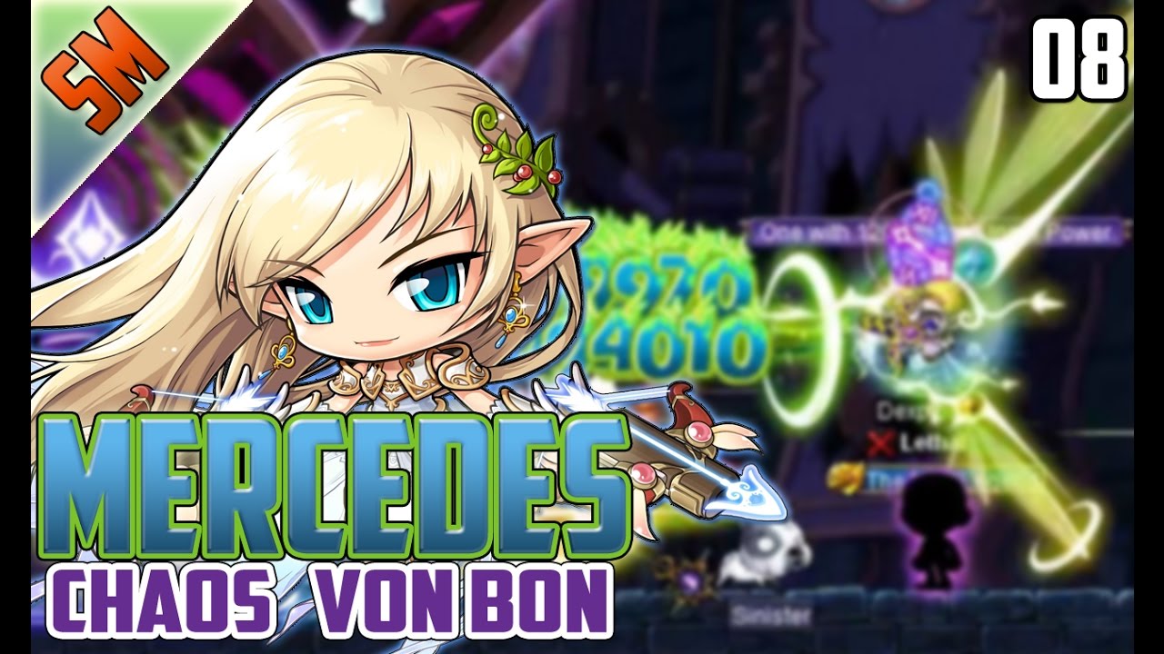 Mercedes vs Chaos Von Bon!! [MapleStory] - YouTube