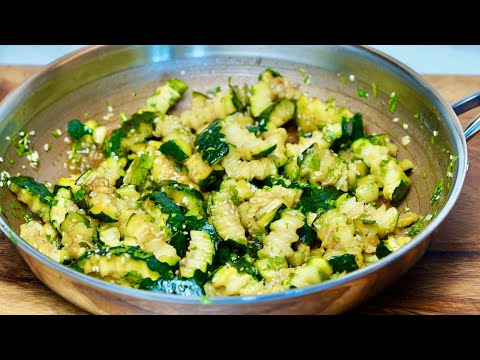 Жареные кабачки!!! Очень вкусно, Самый Простой и Быстрый Рецепт!!!