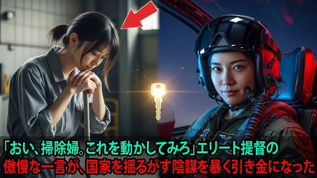 彼女は死んだはずだった。コードネーム「タロン」。3年後、清掃員として現れた伝説のパイロット