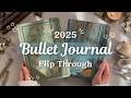 2025 Bullet Journal Flip Through📖✨ FULL Year in My Journal!
