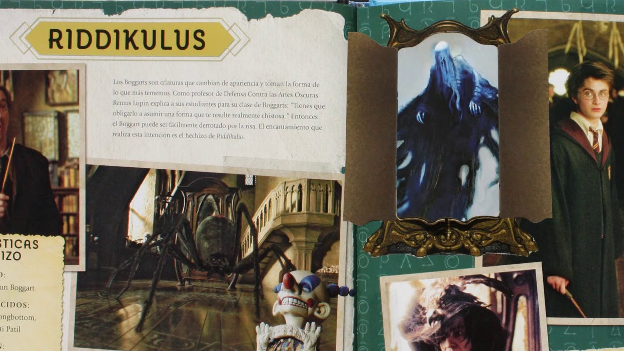 Libro Harry Potter: Hechizos y Encantos - YouTube