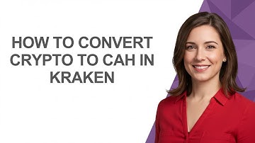 How to Convert Crypto to Cah In Kraken - AshleyHowTo