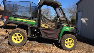 John Deere Gator 855D 50 hour maintenance