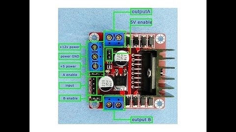 драйвер двигателя L298N