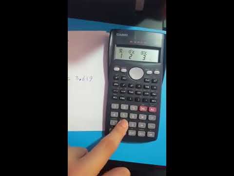 fx-82MS calculator( Standard deviation)