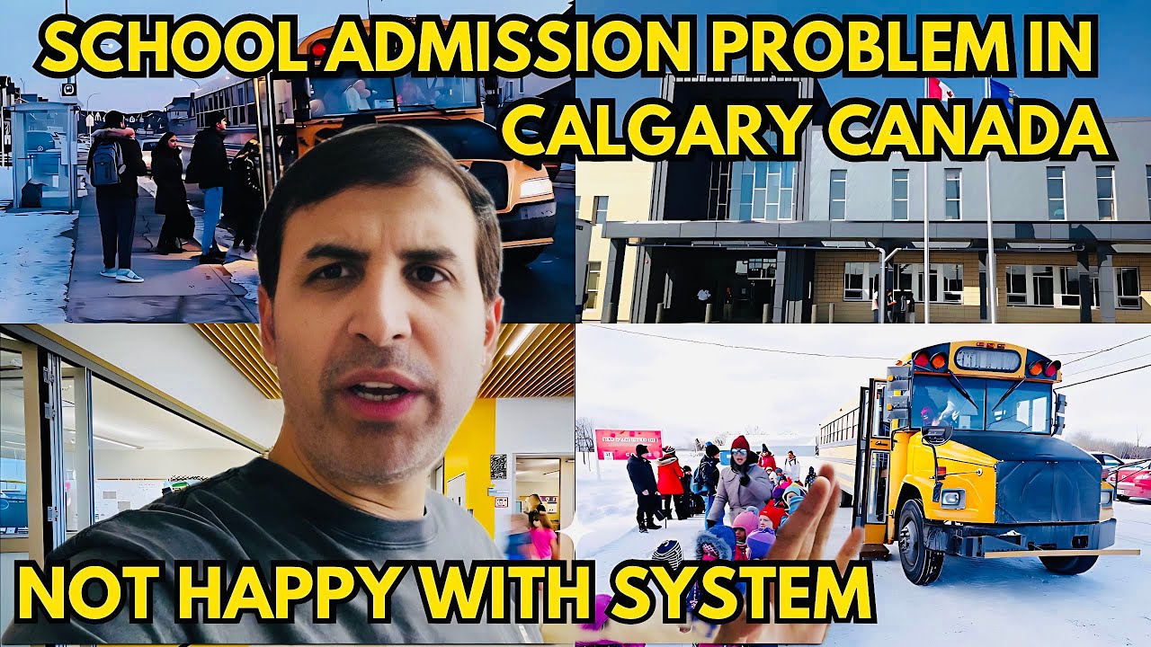 Kids School Admission Problem In Calgary Canada | Big Issue - YouTube