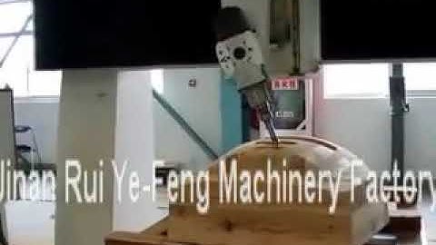 5 axis CNC Router for making wood mold