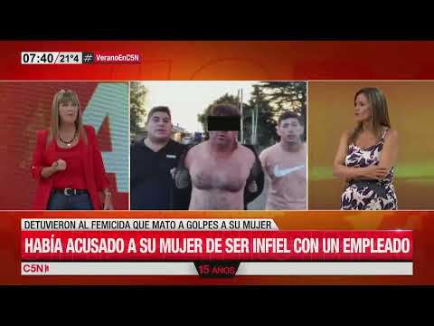 DETUVIERON al FEMICIDA de LA PLATA: HABÍA MATADO a GOLPES a su PAREJA tras de ACUSARLA de una INFIEL