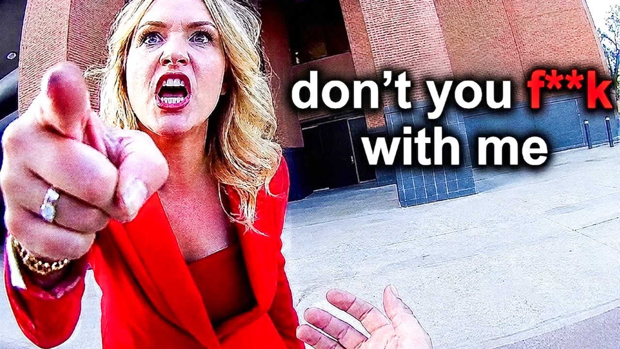 When Entitled Karens Go INSANE at Cops And Get ARRESTED - YouTube