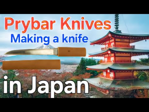 Making a knife in Japan PART 1 History Lesson Ninja training Throwing Stars Pearl Harbour Nagasaki