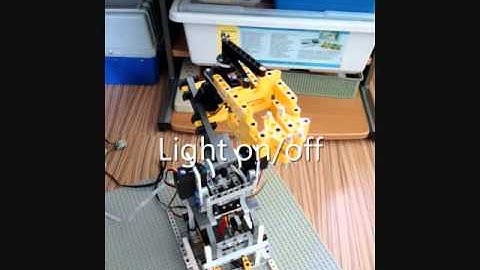 Tne NXT RCServo RoboArm(using mindsensors NXTServo controller)