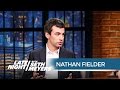 Nathan fielder gives seth a generous gift  late night with seth meyers