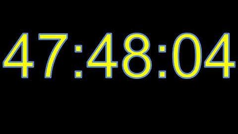 48 Hour Timer 48 Hour Countdown