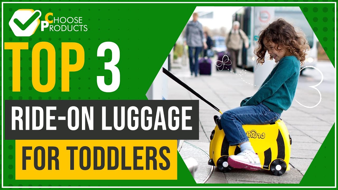 Rideon luggage for toddlers Top 3 (ChooseProducts) YouTube