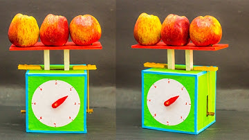 Science Fair Projects | Weighing Scale Working Model