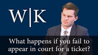 What happens if you fail to appear in Barstow Court for a traffic ticket VC 40508