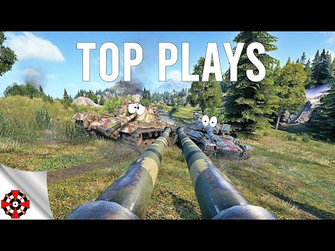 World of Tanks - TOP PLAYS! #50 (WoT replays - IS-3 II, OBJ 703 II gameplay)