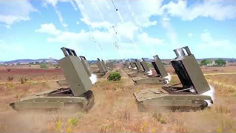 M270 multiple rocket launcher system destroys enemy bases 2021