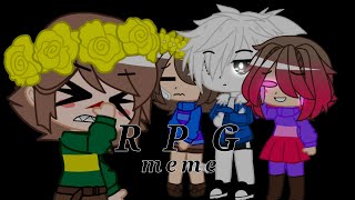 •{RPG meme} undertale //Gacha club•