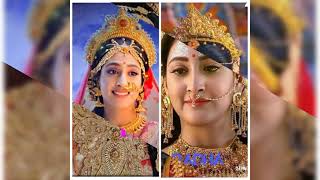 Radha Krishna Beautiful Bridal Looks Of Show Radha, Sita, Rukmani.........