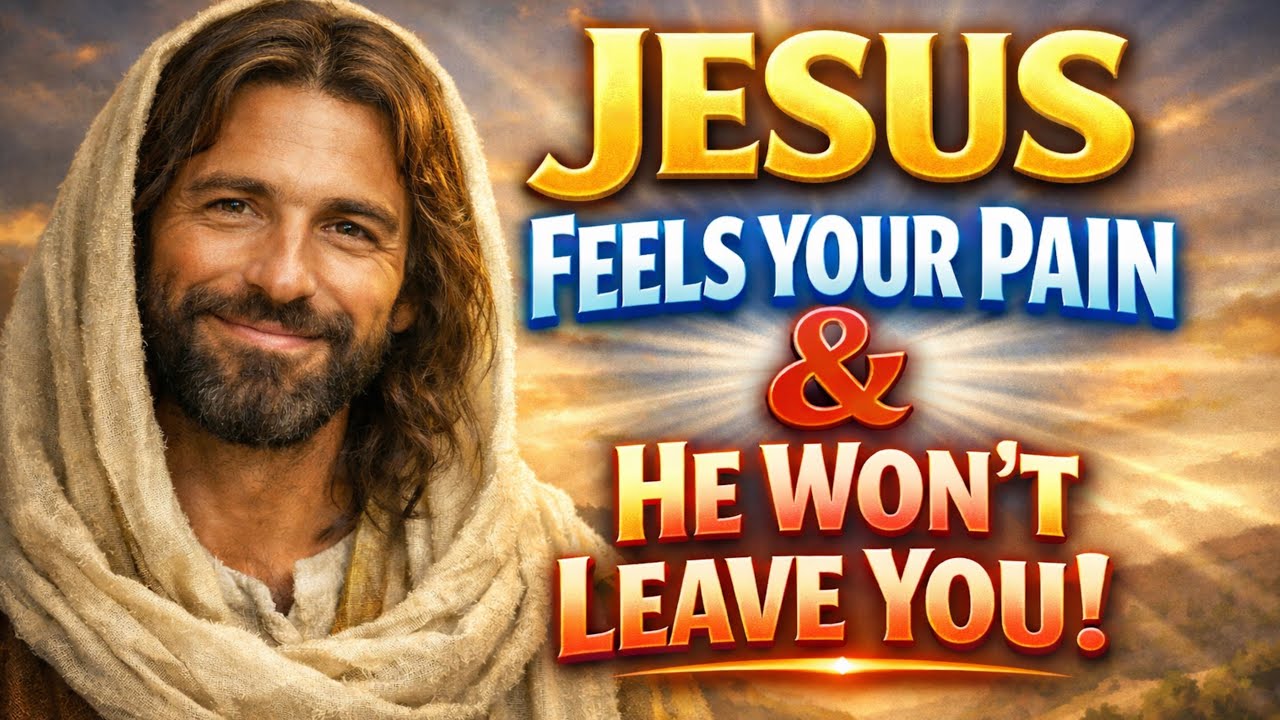 ✝️ Jesus Feels Your Pain | He Will Never Leave You ❤️🙏