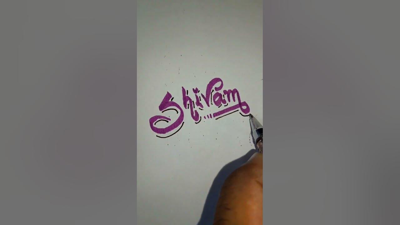 Shivam Name Writing z art viral shots YouTube shivam-name-writing-z-art-viral-shots-youtube