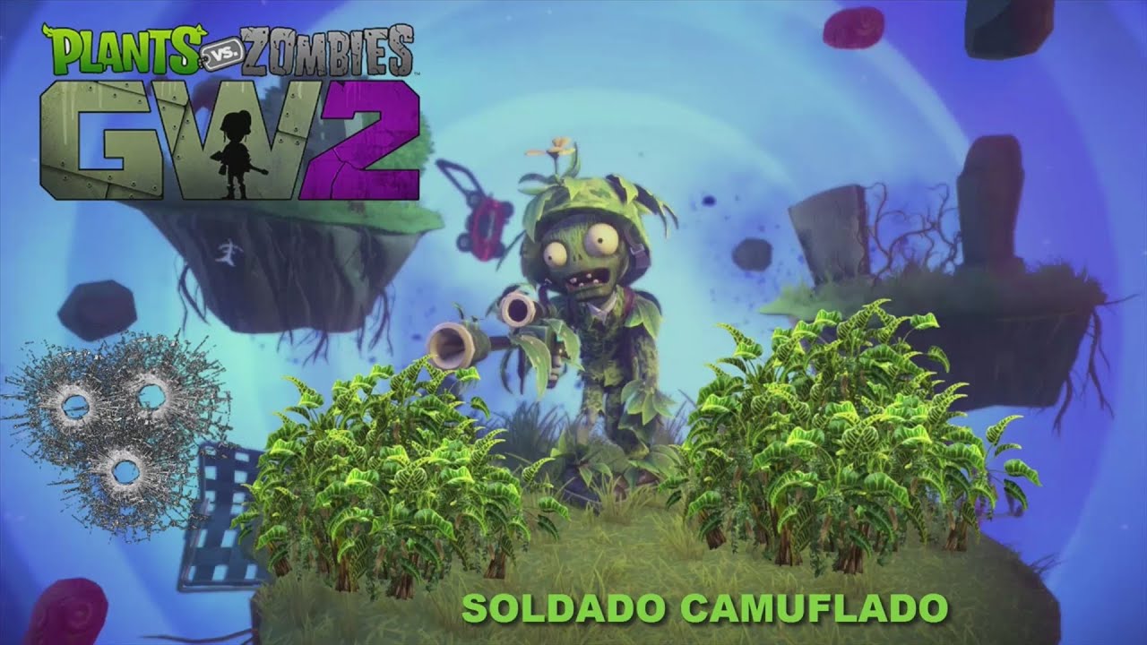 Plantas VS Zombis: Garden Warfare 2 -Soldado Camuflado- Gameplay #1 En ...