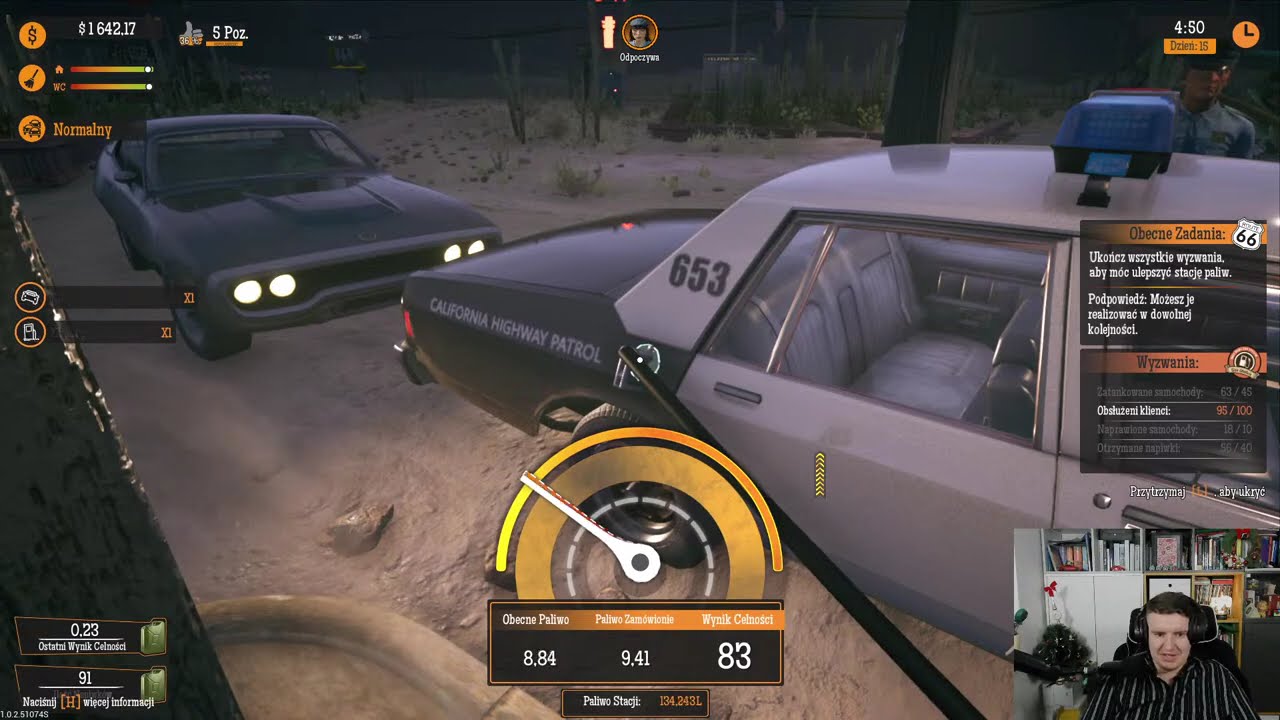 Sprzedaż paliwa na pustyni!