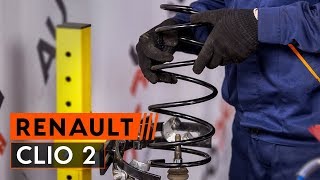 Ako vymeniť Pružina na RENAULT THALIA I (LB0/1/2_) - video sprievodca