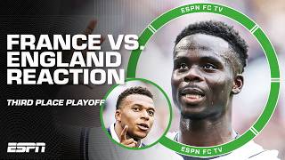 Saka's hat trick & Mbappé's World Cup record 🔥 FULL REACTION to France vs. England | ESPN FC