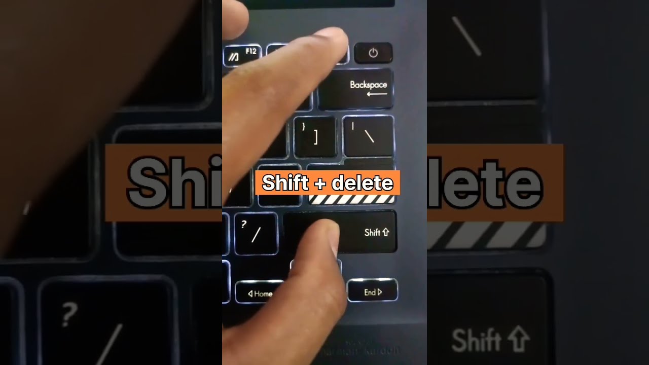 Permanent Delete Shortcut Key On Laptop Pc Shorts Shortsvideo Shortsyoutube