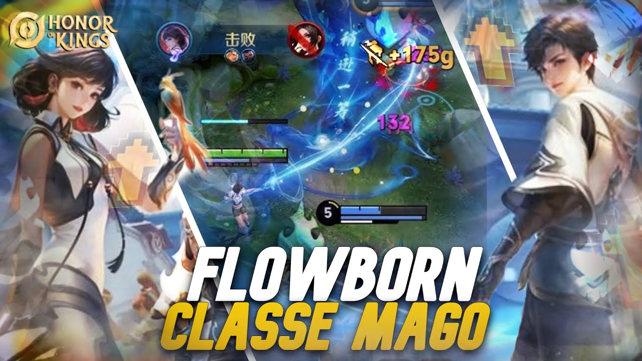 Flowborn Mage Rov NOVO CLASSE FLOWBORN! GAMEPLAY NOVO MAGO FLOWBORN TESTE SERVER DO HONOR ...