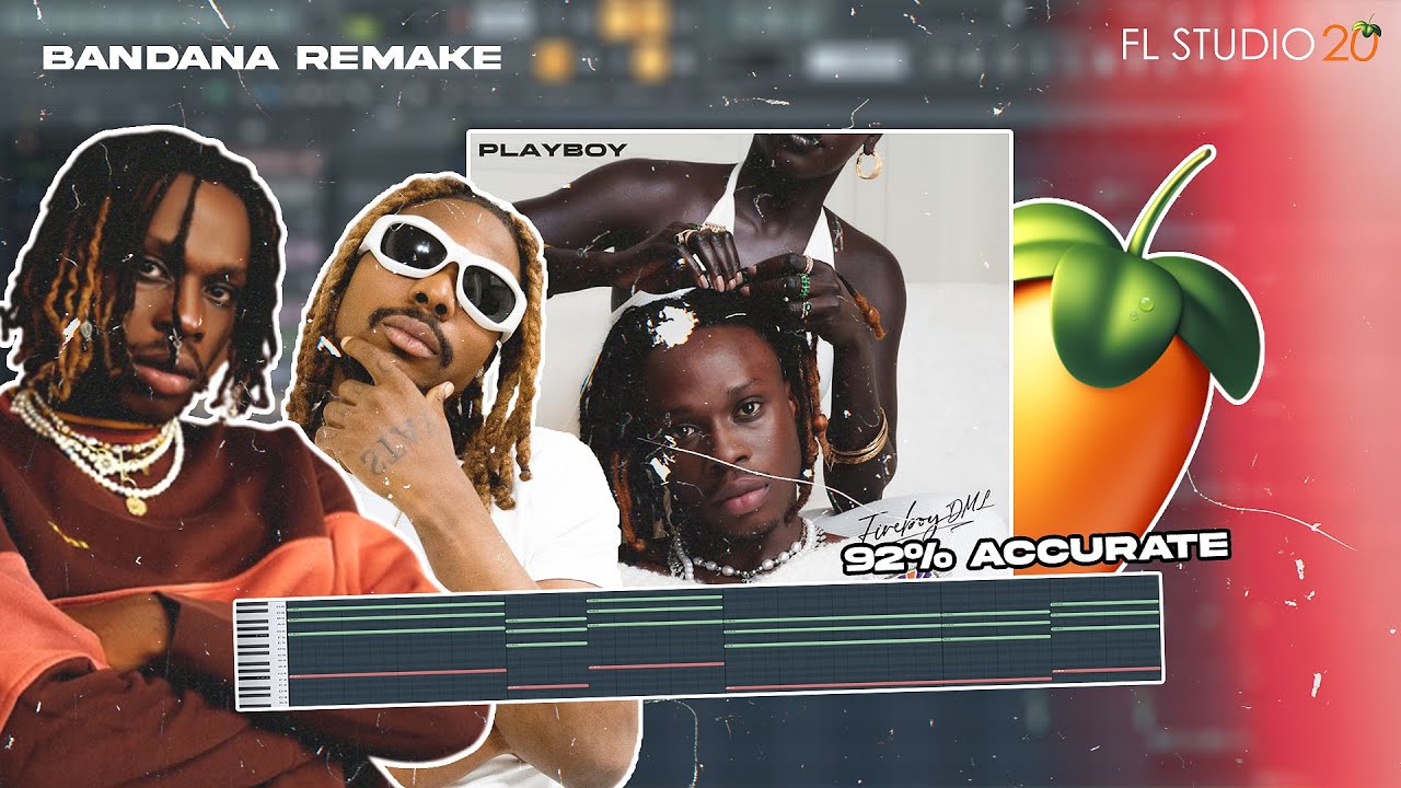 How I remade Bandana by Fireboy DML x Asake in FL Studio 20 YouTube