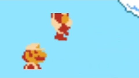 学了十年代码做出来的超级马里奥