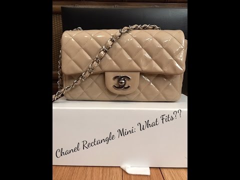 CHANEL SQUARE MINI FLAP CRUISE 2022, What Fits?