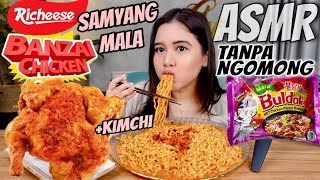 ASMR - SAMYANG MALA   RICHEESE BANZAI BARU!!