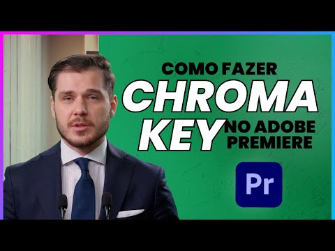 Como usar CHROMA KEY / FUNDO VERDE no Adobe Premiere Pro 2025