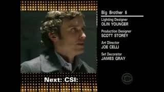 CBS Split Screen Credits (June 30th, 2005)